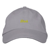 Utah Hat embroidered hats