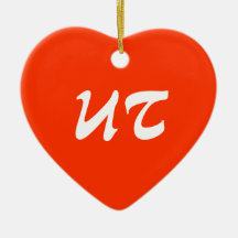 Utah Heart Ornament