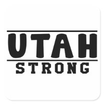 Utah Strong Designs Stickers