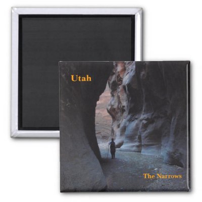 Utah The Narrows Magnet