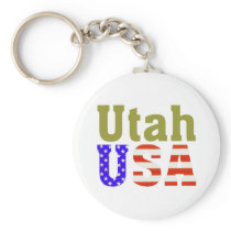 Utah USA! keychains