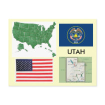 Utah, USA postcards