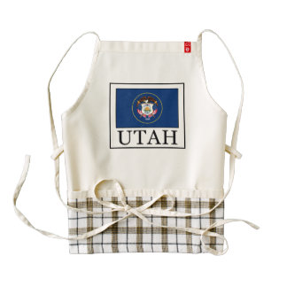 Utah Zazzle HEART Apron