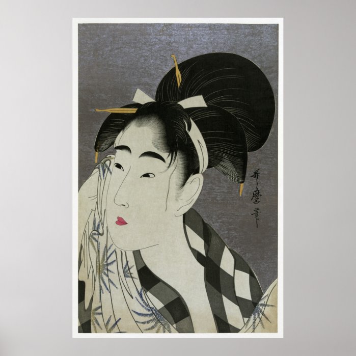Utamaro Poster CC0054