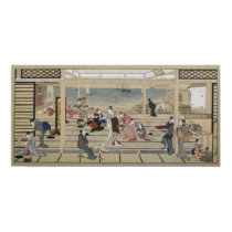 Utamaro’s Japanese Art poster