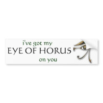 Utchat - Amulet of Protection Bumper Stickers