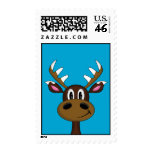 ute Christmas Reindeer Stamp