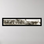 Ute Indian Camp Photo 1913 posters