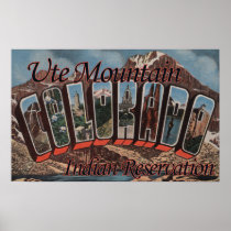 Ute Mountain Indian Reservation, Colorado Posters