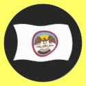 Ute Tribe Flag Sticker by livingflags Ute Tribe Flag Sticker