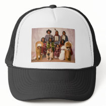 Ute tribe mesh hat