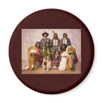 Ute tribe refrigerator magnets