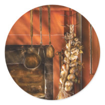 Utensils - Garlic and Spoons stickers by suburbanscenes Utensils - Garlic and Spoons stickers