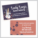 Utensils vase flowers baking business card business cards by chefcateringbizcards Utensils vase flowers baking business card business cards