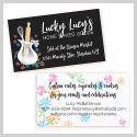Utensils vase flowers baking business card b business cards