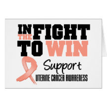 Uterine Cancer In The Fight To Win Card