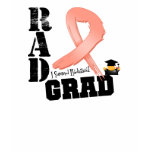 Uterine Cancer Radiation Therapy RAD Grad t-shirts