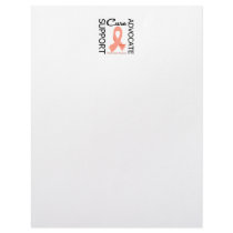 Uterine Cancer Support Advocate Cure letterhead