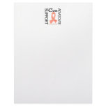 Uterine Cancer Support Advocate Cure Customized Letterhead