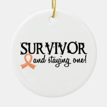 Uterine Cancer Survivor 18 Christmas Ornament
