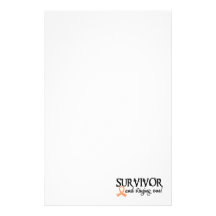 Uterine Cancer Survivor 18 Personalized Stationery