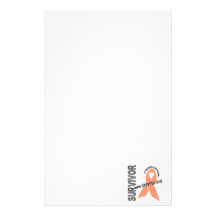 Uterine Cancer Survivor 1 Customized Stationery