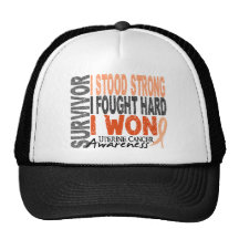 Uterine Cancer Survivor 4 Mesh Hats