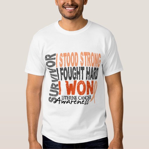 uterine cancer survivor t shirts