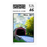 Utical Mills Covered Bridge, Utica, MD postage