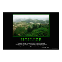 Utilize Poster posters