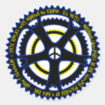 Utopian society will have bicycles sticker