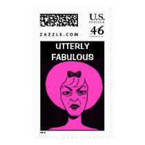 UTTERLY FABULOUS stamp