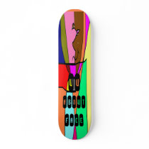 UU abstract. Skateboard Decks