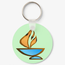 UU Chalice 01 keychains by NeshobaUU UU Chalice 01 keychains