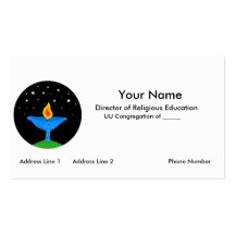UU Chalice Business Cards