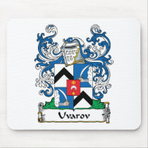 Uvarov Family Crest Mousepad