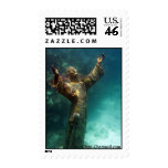UW Jesus Christ Statue Postage Stamp