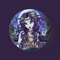 Uxia Gothic Mermaid buttons