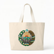 Uzbekistan coat of arms bags