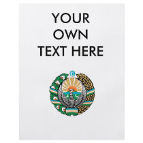 Uzbekistan Coat of Arms Flyers