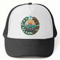 Uzbekistan coat of arms hats