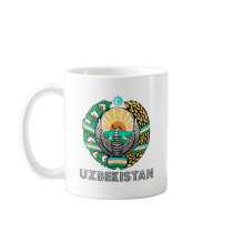 Uzbekistan Coat of Arms Mug