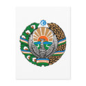 Uzbekistan Coat of Arms postcards