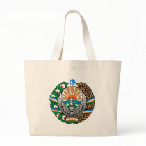 Uzbekistan Coat of Arms Tote Bag