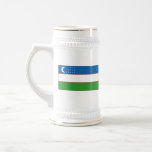 Uzbekistan Flag ~ Map Mug