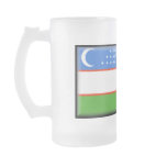 Uzbekistan Flag Mug