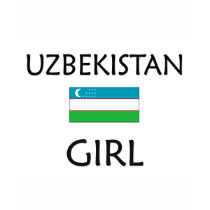 UZBEKISTAN GIRL t-shirts by flagshirt UZBEKISTAN GIRL t-shirts