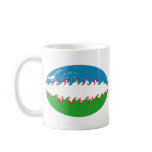 Uzbekistan Gnarly Flag Mug