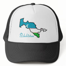Uzbekistan Hat by worldtees Uzbekistan Hat