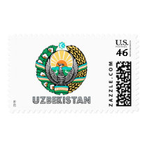 Uzbekistani Emblem postage by FlagStore Uzbekistani Emblem postage